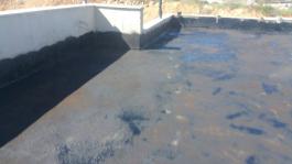 החלקת גג כהכנה לאיטום באמצעות הלחמת יריעות ביטומניות - חברת האיטום "האחים תמם"